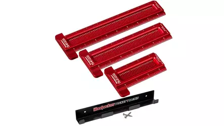 Woodpeckers Pocket T-Square Set w. rack - Viivaimet - W-TS-RI-MSET20 - 1