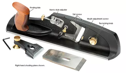 Veritas Right-Hand Shooting Plane, PM-V11 Blade - Erikoishöylät - 717195-05P5471 - 2