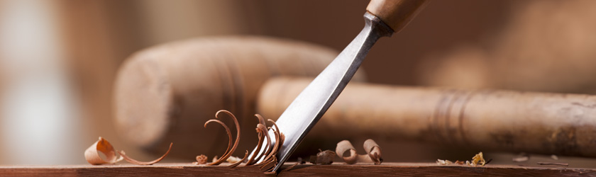 Käsityökalut laatunsa tuntevalle puuntyöstäjälle