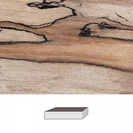 Red Beech, Spalted 180 x 70 x 70 mm - Kynä- ym aihiot - 727855 - 1