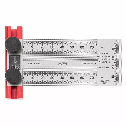 Incra Precision T-Rule 75 mm - Viivaimet - 707747 - 1